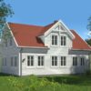3D Exterior Architectural Visualization | Country Residence | Norway