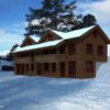 3D Photo Realistic Exterior Residential Rendering Sweden