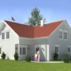 3D Residential Exterior Perspective Rendering Norway