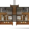 3DArchPreVision | Photo Realistic 3D Second Floor Plan Rendering | Apartment Complex Norway