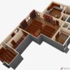 3D Photo-Realistic Render Synagogue Floor Plan USA