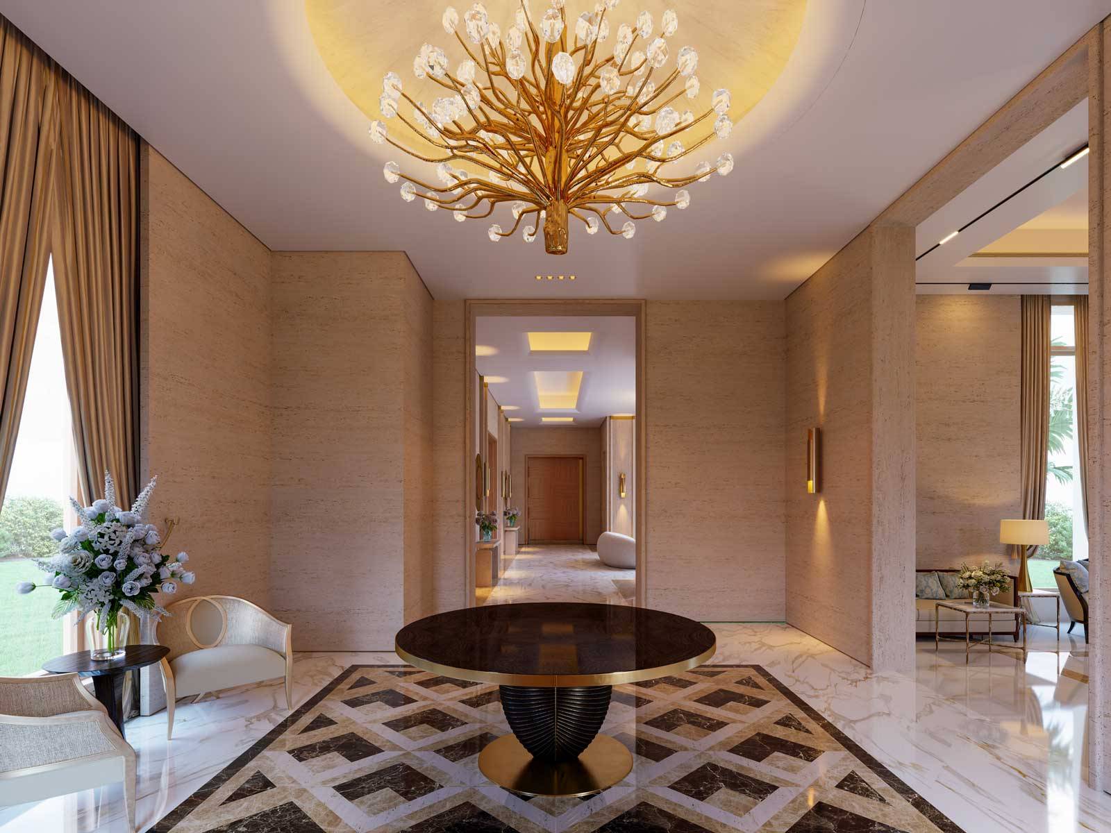 Luxury Villa Interior Design Bahrain | 3D Visualization